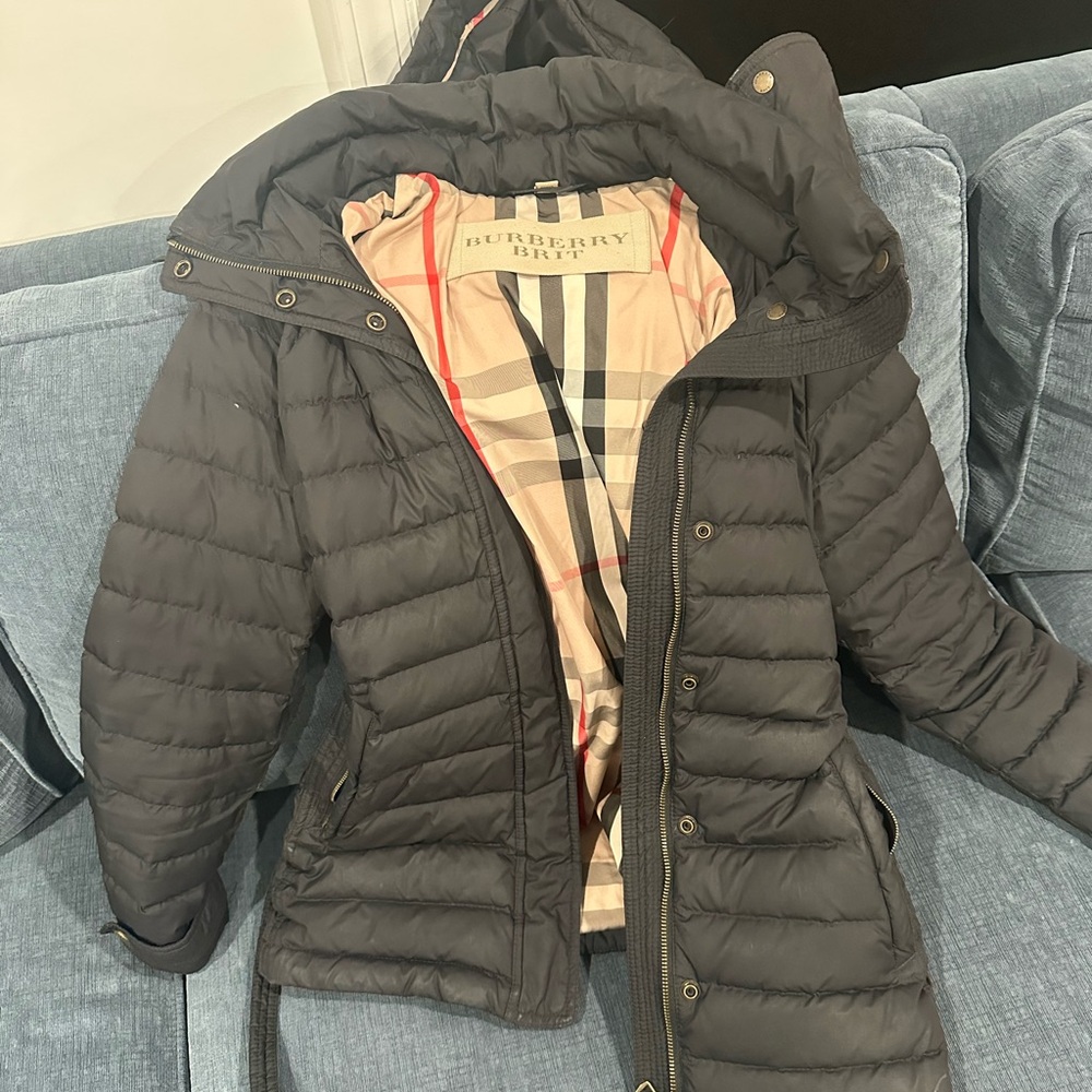 Burberry Black Puffer Jacket